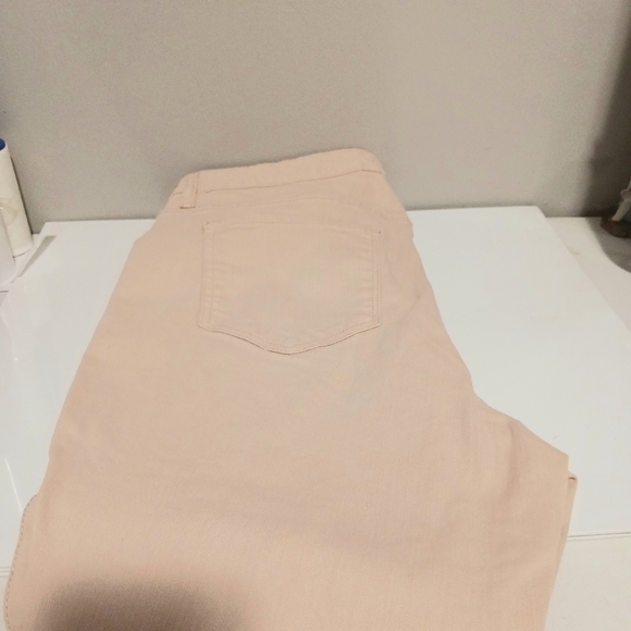 Women's code blue jeans, solo crop, size 16w, color beige, - Picture 3 of 6